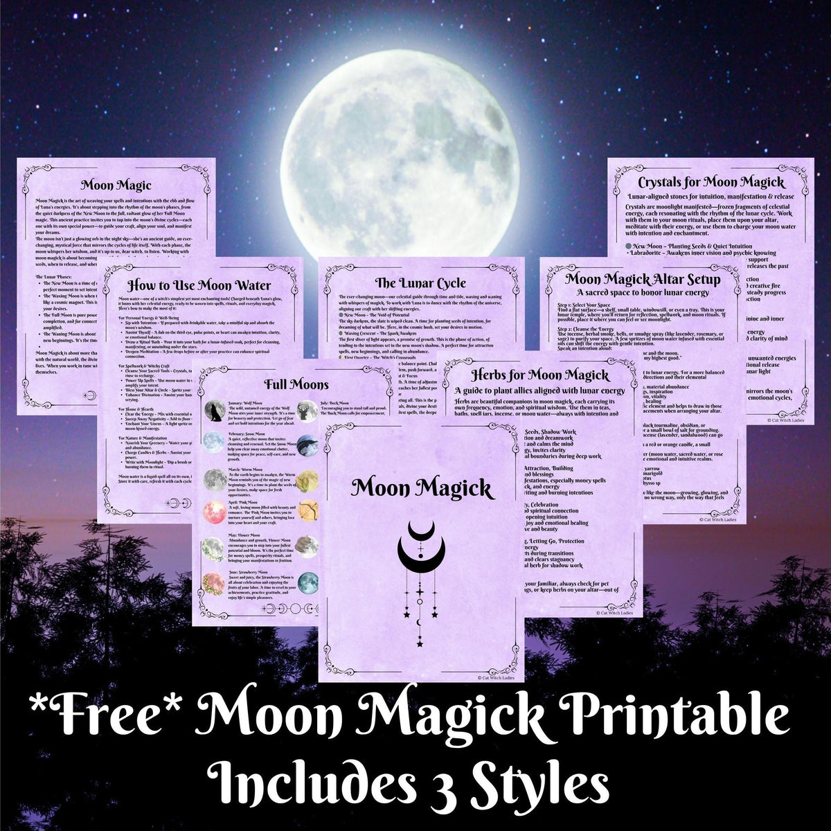 Glass Moon Water Ritual Kit