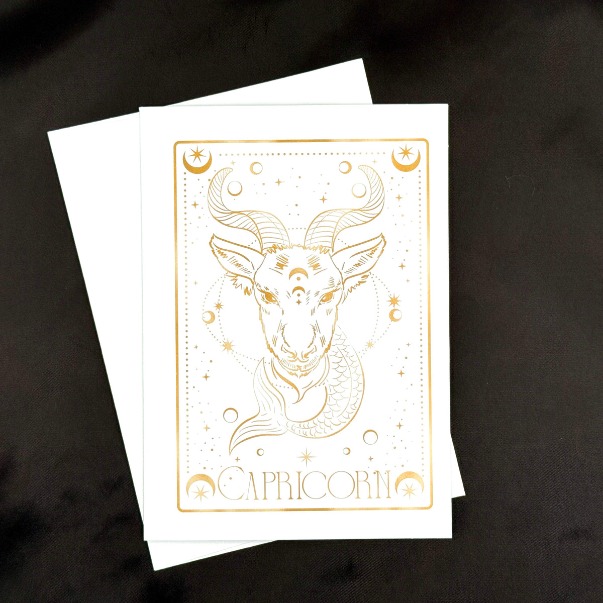 Personalized Zodiac Birthday Card 5x7