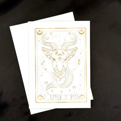 Personalized Zodiac Birthday Card 5x7