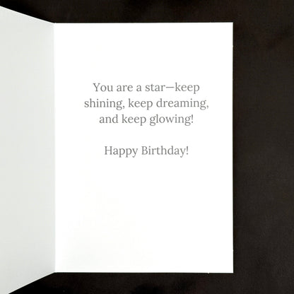 Personalized Zodiac Birthday Card 5x7
