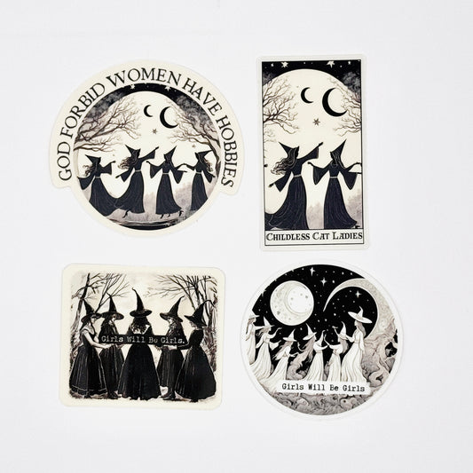 Witchy Vinyl Stickers