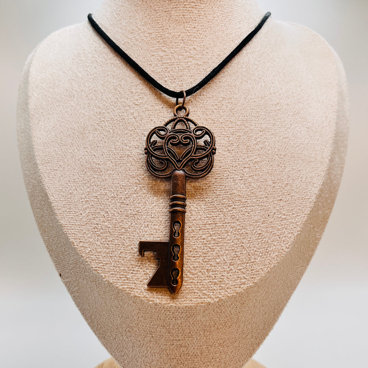 Hecate's Necklace Key Set - 5 Keys with 18" Black Satin Cord