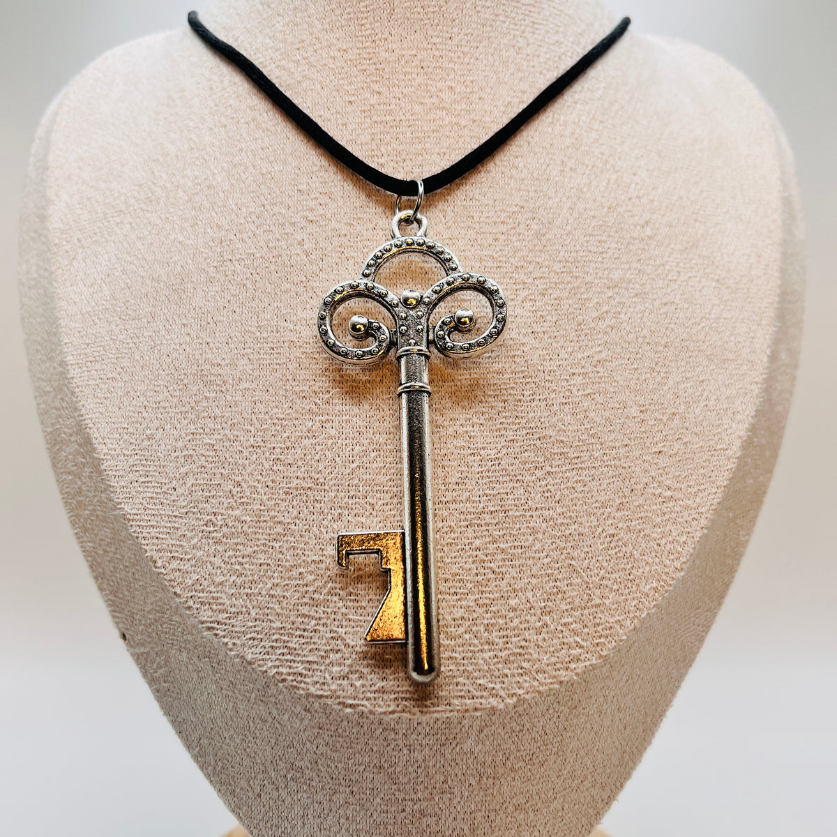 Hecate's Necklace Key Set - 5 Keys with 18" Black Satin Cord