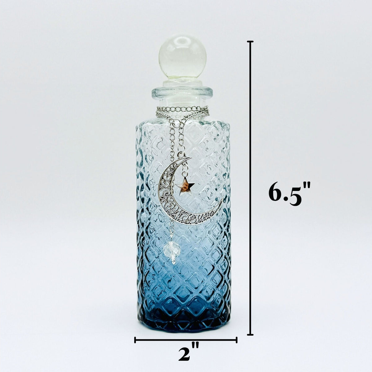 Blue Glass Moon Water Ritual Kit