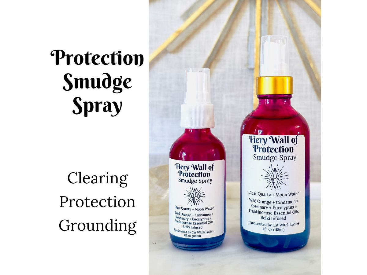Smudge Spray: Sage or Fiery Wall of Protection