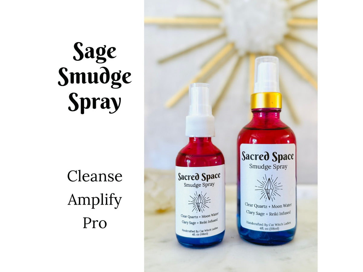 Smudge Spray: Sage or Fiery Wall of Protection
