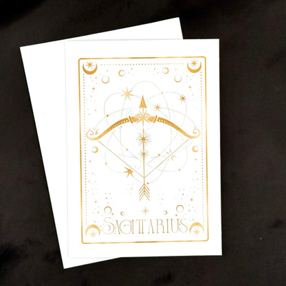 Personalized Zodiac Birthday Card 5x7