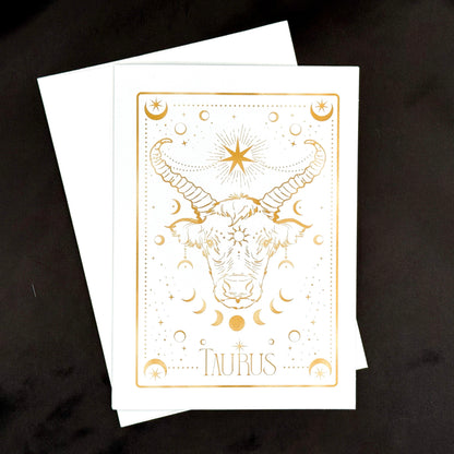 Personalized Zodiac Birthday Card 5x7