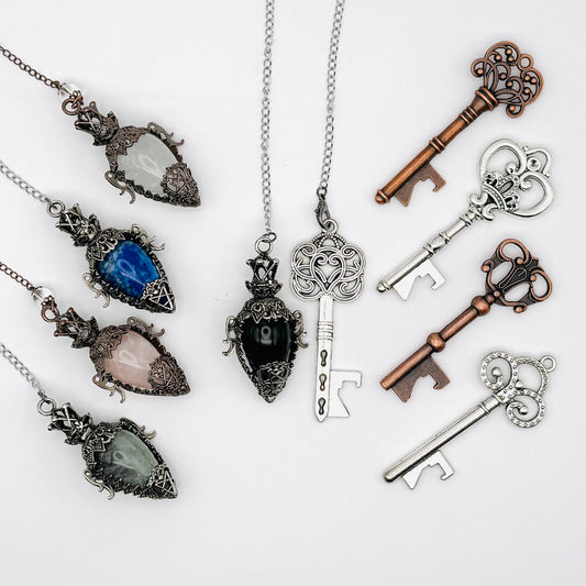 Hecate's Key Crystal Pendulum