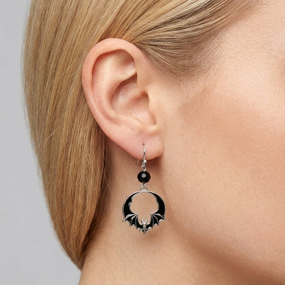 Limited Edition: Samhain Bat Charm Earrings