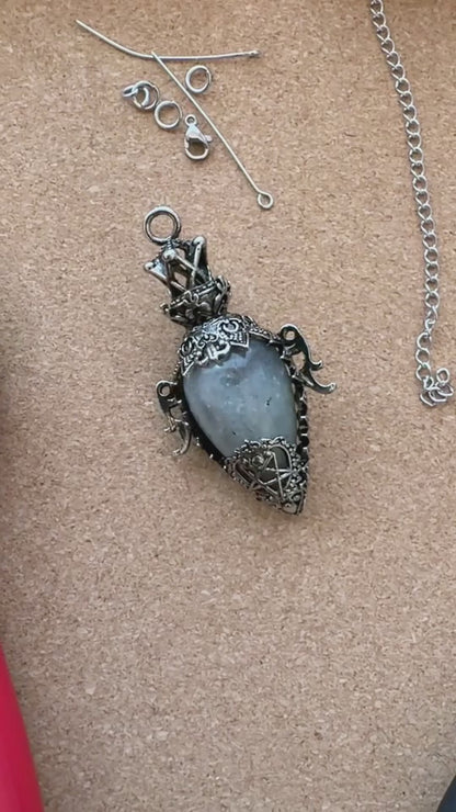 Hecate's Key Crystal Pendulum