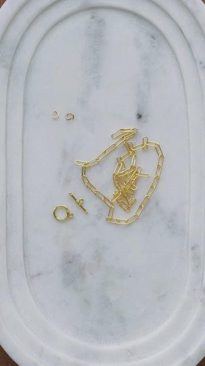 Raw Smoky Quartz Gold Pendulum Necklace